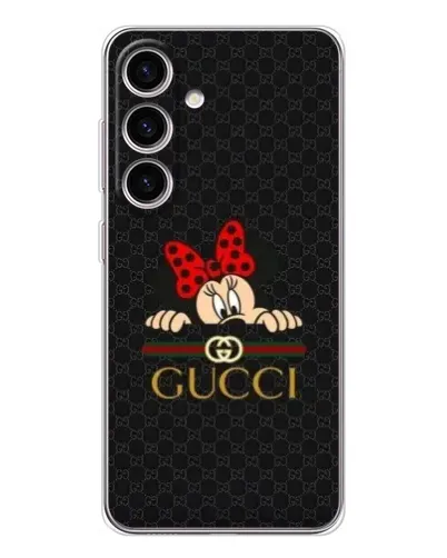 Чехол для Samsung Galaxy S26 с картинкой «Минни Маус Gucci — черный» Чехол для Samsung Galaxy S26 с картинкой «Минни Маус Gucci — черный»