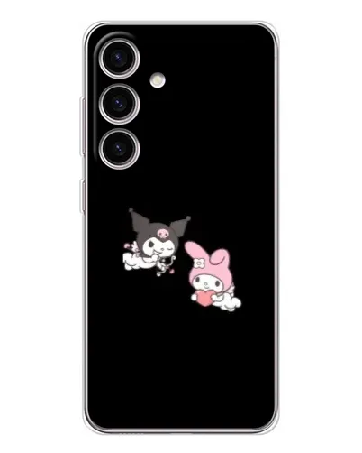 Чехол для Samsung Galaxy S26 с картинкой «My Melody и Kuromi»