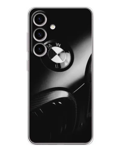 Чехол для Samsung Galaxy S26 с картинкой «Эмблема BMW — макро»