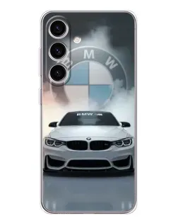 Чохол для Samsung Galaxy S26 з картинкою «BMW в білому диму»