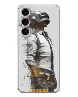 Чехол для Samsung Galaxy S26 с картинкой «PUBG — боец в пыли»