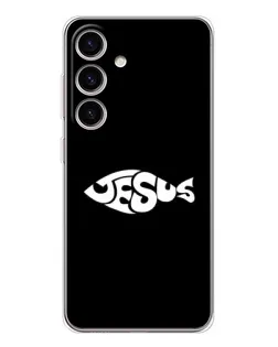 Чехол для Samsung Galaxy S26 с картинкой «Рыба Jesus»