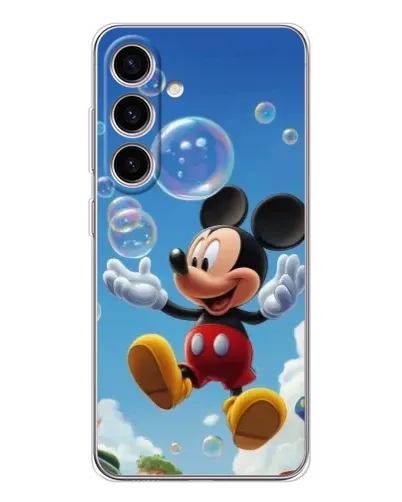 Чехол для Samsung Galaxy S26 с картинкой «Mickey и мыльные пузыри» Чехол для Samsung Galaxy S26 с картинкой «Mickey и мыльные пузыри»