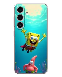 Чохол для Samsung Galaxy S26 з картинкою «Спанч Боб під водою»