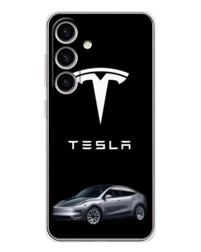 Чехол для Samsung Galaxy S26 с картинкой «Tesla Model Y» Чехол для Samsung Galaxy S26 с картинкой «Tesla Model Y»