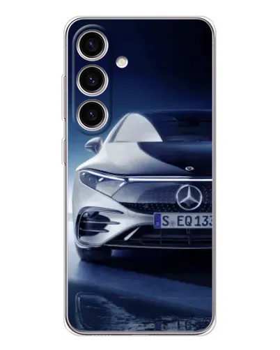Чехол для Samsung Galaxy S26 с картинкой «Mercedes EQ — будущее» Чехол для Samsung Galaxy S26 с картинкой «Mercedes EQ — будущее»