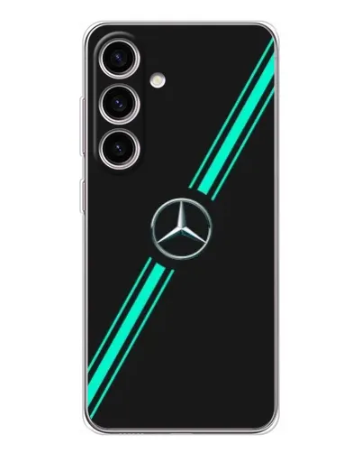 Чехол для Samsung Galaxy S26 с картинкой «Спортивные линии Mercedes» Чехол для Samsung Galaxy S26 с картинкой «Спортивные линии Mercedes»