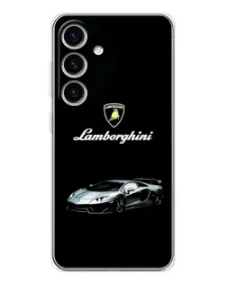 Чехол для Samsung Galaxy S26 с картинкой «Логотип Lamborghini классика»