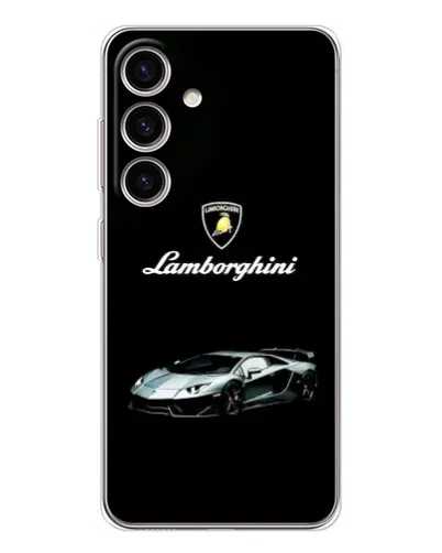 Чехол для Samsung Galaxy S26 с картинкой «Логотип Lamborghini классика»