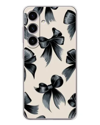 Чехол для Samsung Galaxy S26 с картинкой «Банты Coquette»
