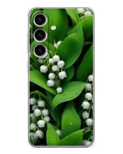 Чохол для Samsung Galaxy S26 з картинкою «Конвалії в зелені» Чохол для Samsung Galaxy S26 з картинкою «Конвалії в зелені»