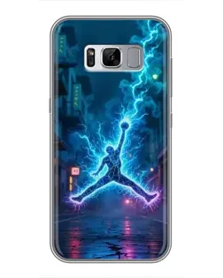 Чехол для Samsung Galaxy S8 Plus (G955) с картинкой «Jordan Gold Jumpman»