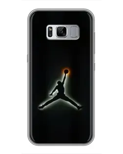 Чехол для Samsung Galaxy S8 Plus (G955) с картинкой «Jordan Gradient Logo»