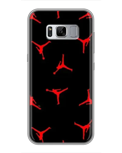 Чехол для Samsung Galaxy S8 Plus (G955) с картинкой «Jordan Red Pattern» Чехол для Samsung Galaxy S8 Plus (G955) с картинкой «Jordan Red Pattern»