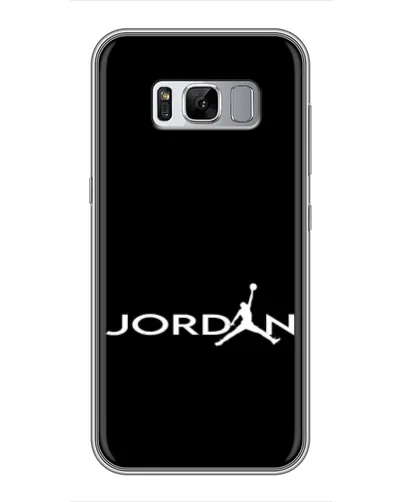 Чехол для Samsung Galaxy S8 Plus (G955) с картинкой «Jordan White Logo» Чехол для Samsung Galaxy S8 Plus (G955) с картинкой «Jordan White Logo»