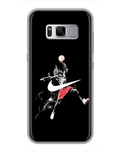 Чехол для Samsung Galaxy S8 Plus (G955) с картинкой «Jordan Jumpman» Чехол для Samsung Galaxy S8 Plus (G955) с картинкой «Jordan Jumpman»