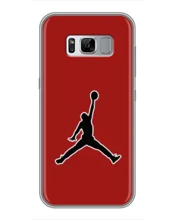 Чехол для Samsung Galaxy S8 Plus (G955) с картинкой «Jordan Red Back»