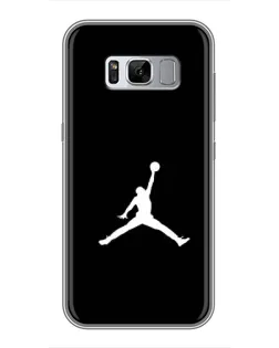Чехол для Samsung Galaxy S8 Plus (G955) с картинкой «Jordan Silhouette»