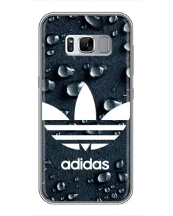 Чехол для Samsung Galaxy S8 Plus (G955) с картинкой «Adidas Trefoil Blue»