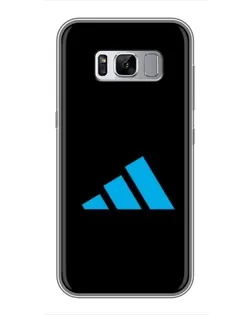 Чехол для Samsung Galaxy S8 Plus (G955) с картинкой «Adidas Cyan Logo»