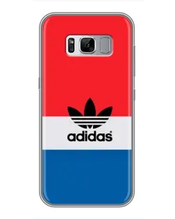 Чехол для Samsung Galaxy S8 Plus (G955) с картинкой «Ретро блоки Adidas»