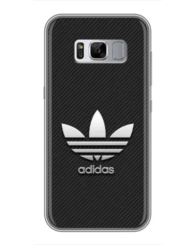 Чехол для Samsung Galaxy S8 Plus (G955) с картинкой «Adidas Карбоновая текстура» Чехол для Samsung Galaxy S8 Plus (G955) с картинкой «Adidas Карбоновая текстура»