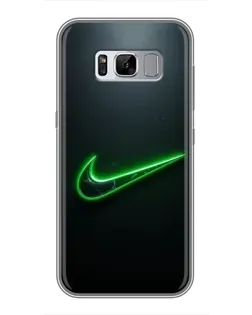 Чехол для Samsung Galaxy S8 Plus (G955) с картинкой «Неоновый контур Nike» Чехол для Samsung Galaxy S8 Plus (G955) с картинкой «Неоновый контур Nike»