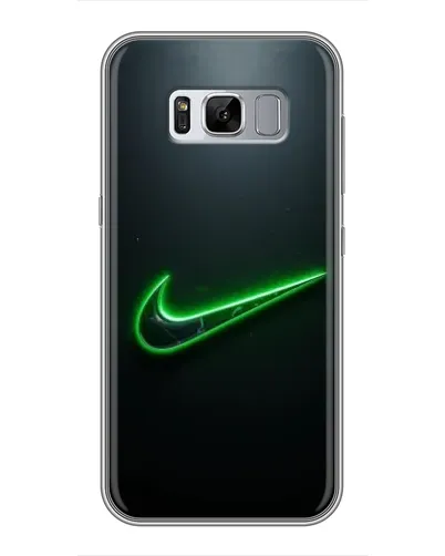 Чехол для Samsung Galaxy S8 Plus (G955) с картинкой «Неоновый контур Nike» Чехол для Samsung Galaxy S8 Plus (G955) с картинкой «Неоновый контур Nike»