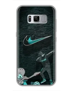Чехол для Samsung Galaxy S8 Plus (G955) с картинкой «Спортивный арт Nike»