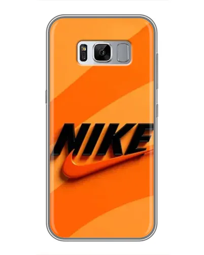 Чехол для Samsung Galaxy S8 Plus (G955) с картинкой «Оранжевый драйв Nike» Чехол для Samsung Galaxy S8 Plus (G955) с картинкой «Оранжевый драйв Nike»
