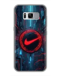 Чехол для Samsung Galaxy S8 Plus (G955) с картинкой «Техногенный стиль Nike»