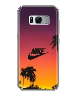 Чехол для Samsung Galaxy S8 Plus (G955) с картинкой «Nike на закате солнца»