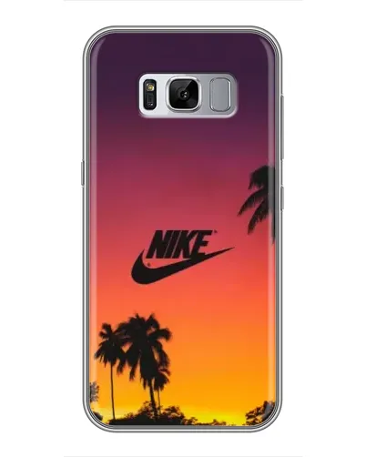 Чехол для Samsung Galaxy S8 Plus (G955) с картинкой «Nike на закате солнца» Чехол для Samsung Galaxy S8 Plus (G955) с картинкой «Nike на закате солнца»