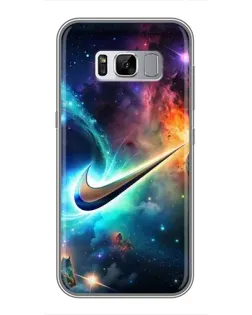 Чехол для Samsung Galaxy S8 Plus (G955) с картинкой «Космический Nike Swoosh»