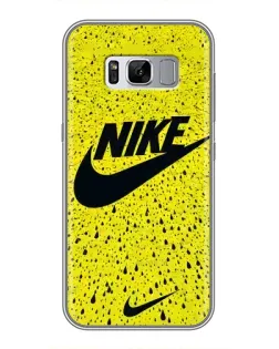 Чехол для Samsung Galaxy S8 Plus (G955) с картинкой «Желтый текстурный Nike»