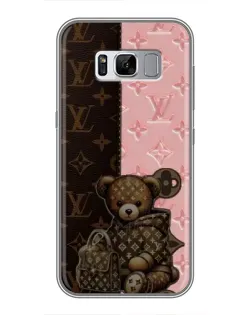 Чехол для Samsung Galaxy S8 Plus (G955) с картинкой «Мишка в стиле LV»
