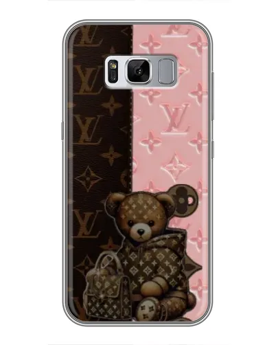 Чехол для Samsung Galaxy S8 Plus (G955) с картинкой «Мишка в стиле LV» Чехол для Samsung Galaxy S8 Plus (G955) с картинкой «Мишка в стиле LV»