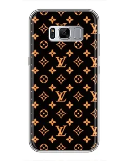 Чехол для Samsung Galaxy S8 Plus (G955) с картинкой «Золотая монограмма LV»