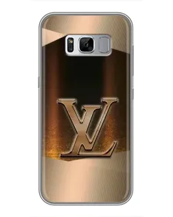 Чехол для Samsung Galaxy S8 Plus (G955) с картинкой «LV — золотое сияние»