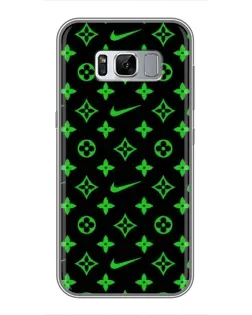 Чехол для Samsung Galaxy S8 Plus (G955) с картинкой «Неоновый принт LV»