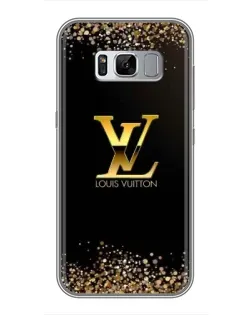 Чехол для Samsung Galaxy S8 Plus (G955) с картинкой «LV — золотые искры»