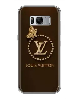 Чехол для Samsung Galaxy S8 Plus (G955) с картинкой «LV — золотая печать»