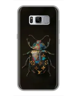 Чехол для Samsung Galaxy S8 Plus (G955) с картинкой «LV — мраморный принт»