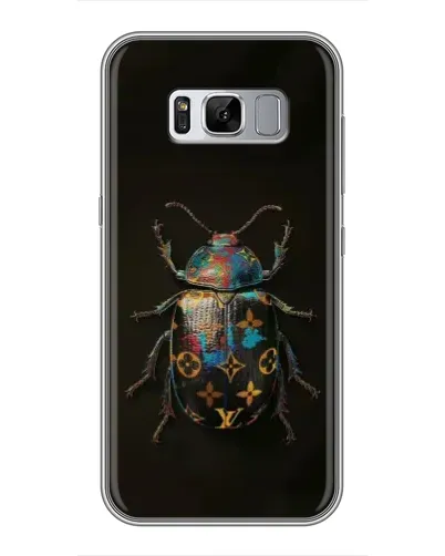 Чехол для Samsung Galaxy S8 Plus (G955) с картинкой «LV — мраморный принт» Чехол для Samsung Galaxy S8 Plus (G955) с картинкой «LV — мраморный принт»