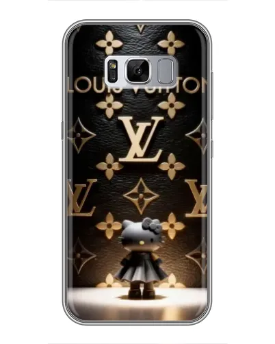 Чехол для Samsung Galaxy S8 Plus (G955) с картинкой «Монограмма с фигурой» Чехол для Samsung Galaxy S8 Plus (G955) с картинкой «Монограмма с фигурой»