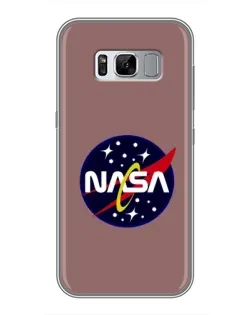 Чехол для Samsung Galaxy S8 Plus (G955) с картинкой «NASA — ретро космос»