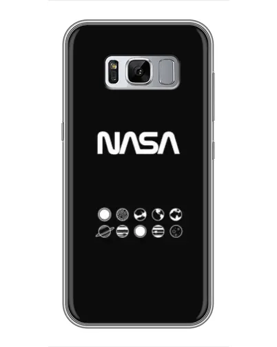 Чехол для Samsung Galaxy S8 Plus (G955) с картинкой «NASA — технический принт» Чехол для Samsung Galaxy S8 Plus (G955) с картинкой «NASA — технический принт»