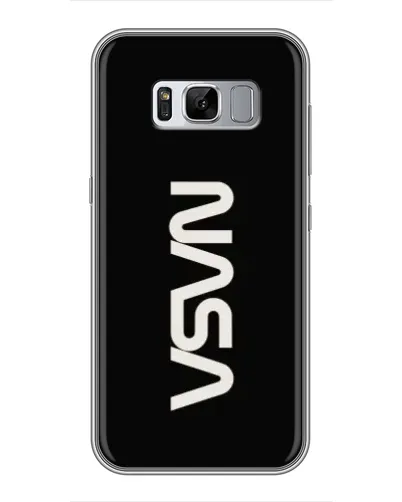 Чехол для Samsung Galaxy S8 Plus (G955) с картинкой «NASA — вертикальный логотип» Чехол для Samsung Galaxy S8 Plus (G955) с картинкой «NASA — вертикальный логотип»