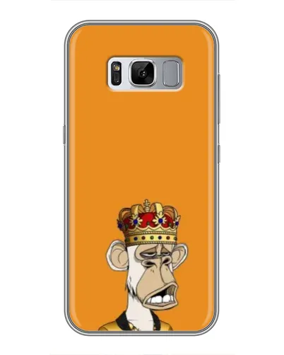 Чехол для Samsung Galaxy S8 Plus (G955) с картинкой «Золотая обезьяна Bored Ape» Чехол для Samsung Galaxy S8 Plus (G955) с картинкой «Золотая обезьяна Bored Ape»