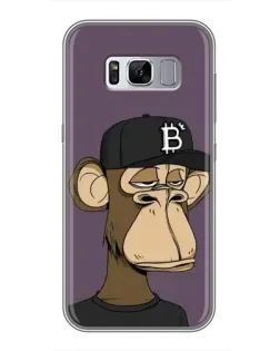 Чехол для Samsung Galaxy S8 Plus (G955) с картинкой «Bored Ape в кепке»